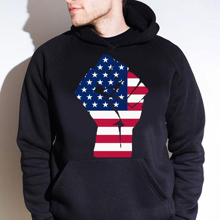 Black Lives Matter American Flag Happy 4th July Independence Day t-shirt hoodie
