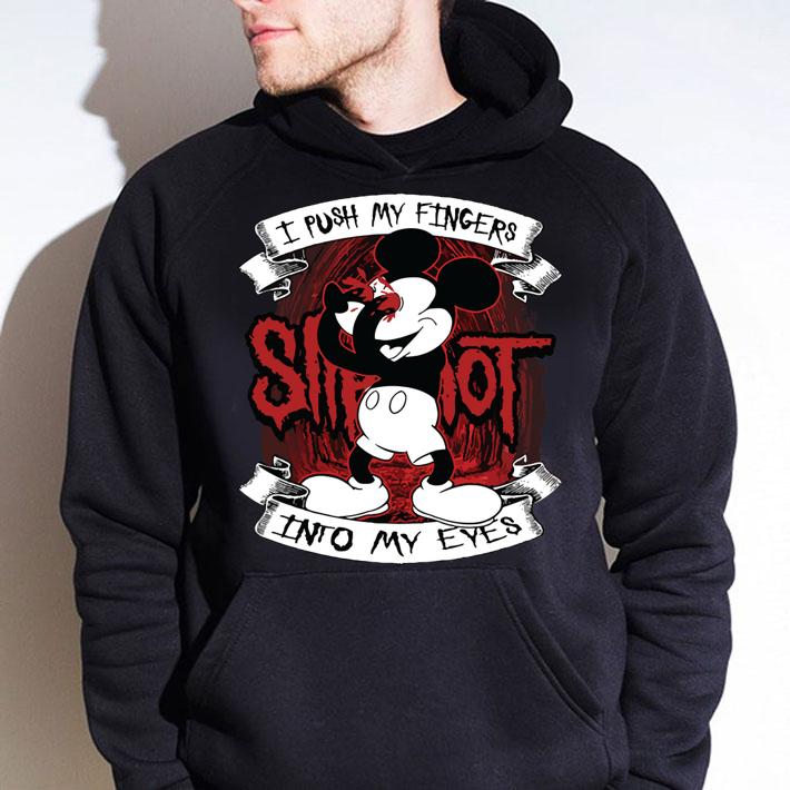 Mickey Mouse I Push My Fingers Into My Eyes t-shirt hoodie