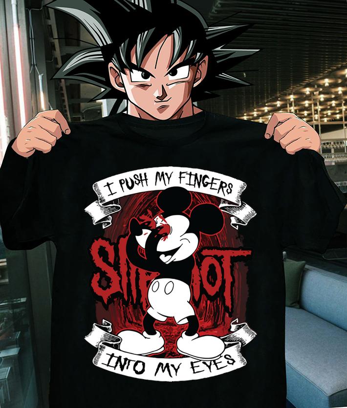 Mickey Mouse I Push My Fingers Into My Eyes t-shirt shirt