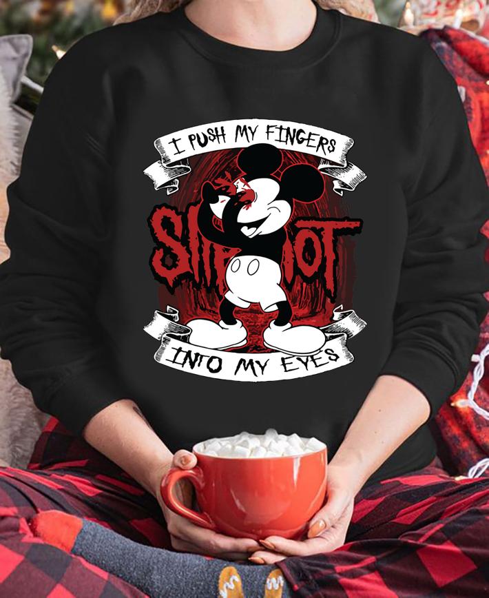 Mickey Mouse I Push My Fingers Into My Eyes t-shirt sweatshirt