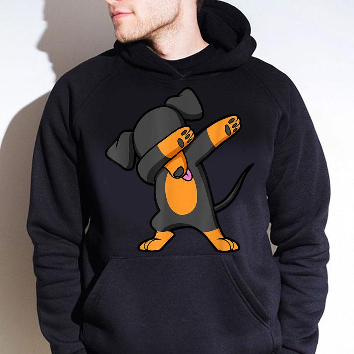 Wiener Dog Dabbing Dachshund t-shirt hoodie