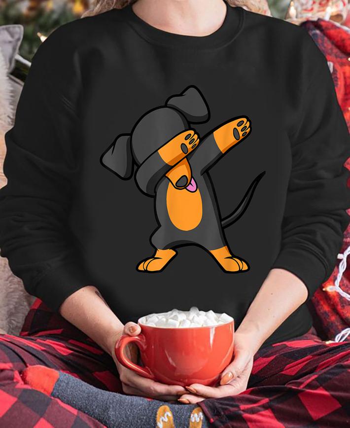 Wiener Dog Dabbing Dachshund t-shirt sweatshirt