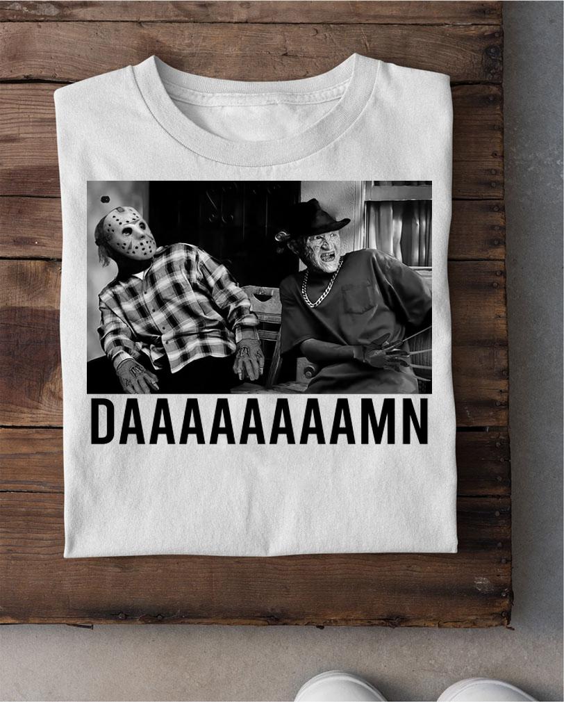 Jason Voorhees and Freddy Krueger as Craig and Smokey Damn t-shirt shirt