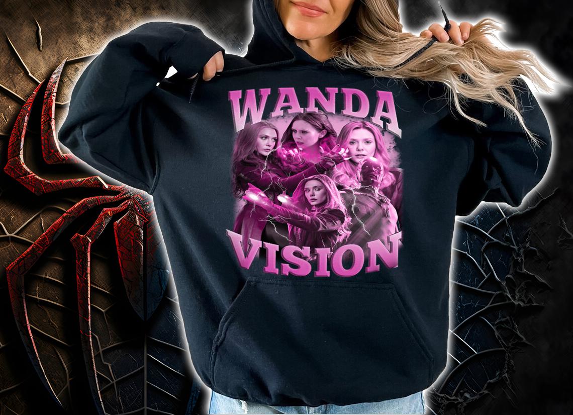 Wandavision Shirt, Marvel Wanda & Vision Series t-shirt hoodie