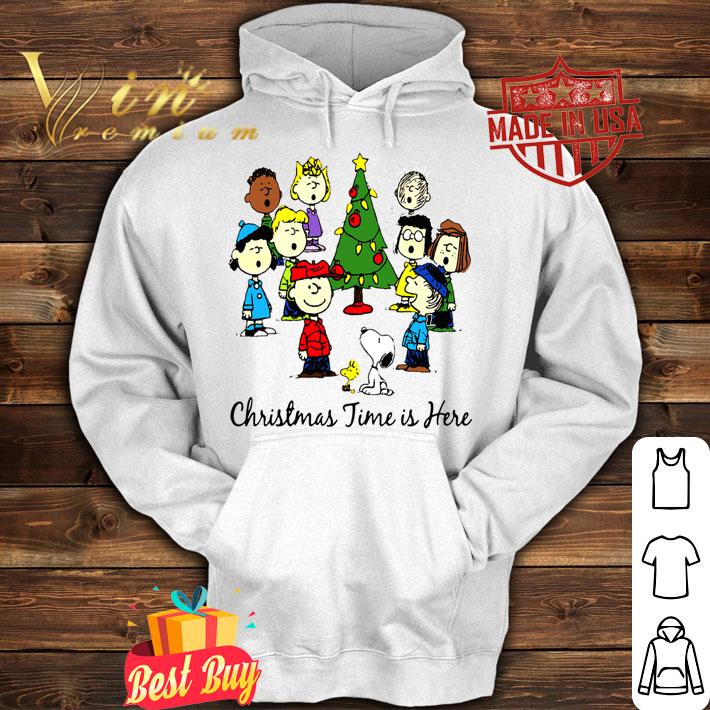 Snoopy Peanuts Christmas Time Is Here t-shirt hoodie
