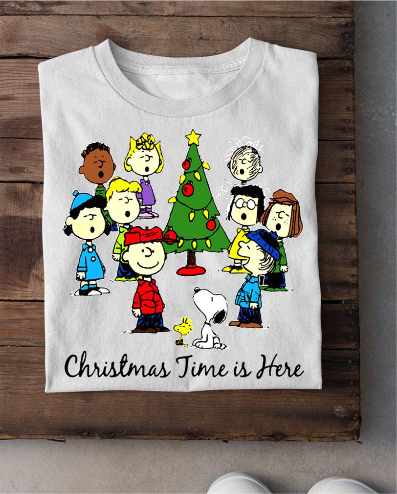Snoopy Peanuts Christmas Time Is Here t-shirt shirt
