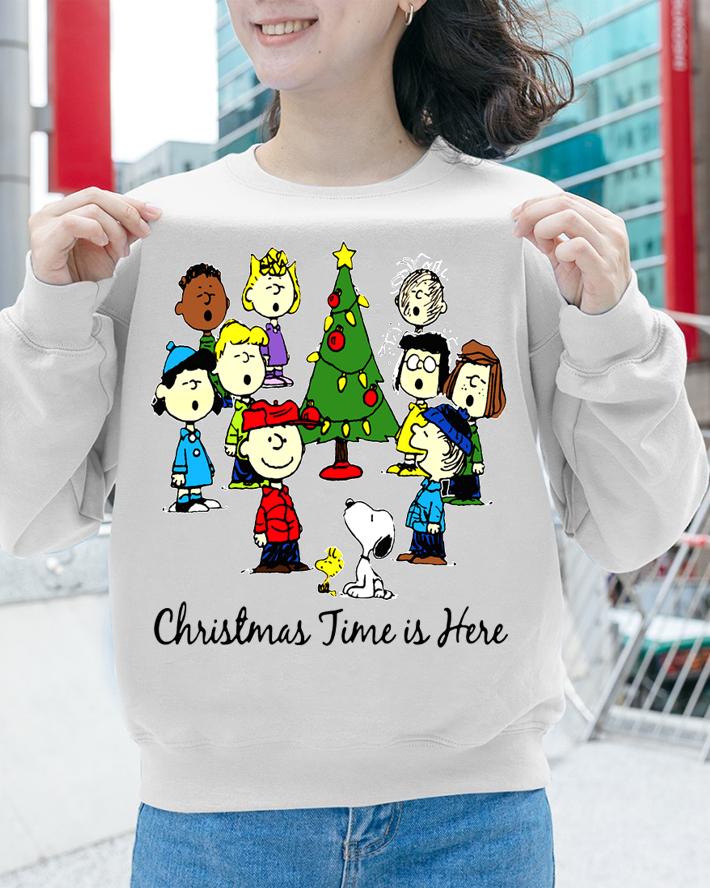 Snoopy Peanuts Christmas Time Is Here t-shirt sweatshirt