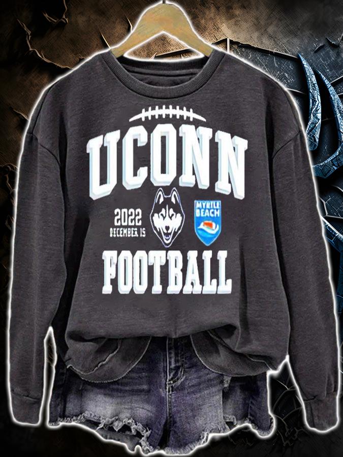 2022 Myrtle Beach Bowl Single Team Uconn Huskies shirt t-shirt sweatshirt