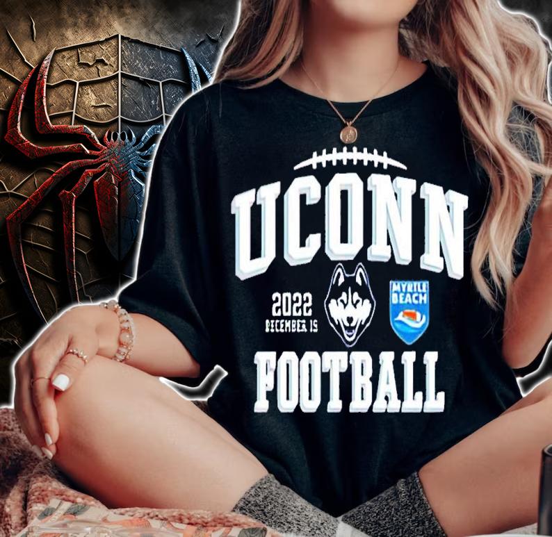 2022 Myrtle Beach Bowl Single Team Uconn Huskies shirt t-shirt woman shirt