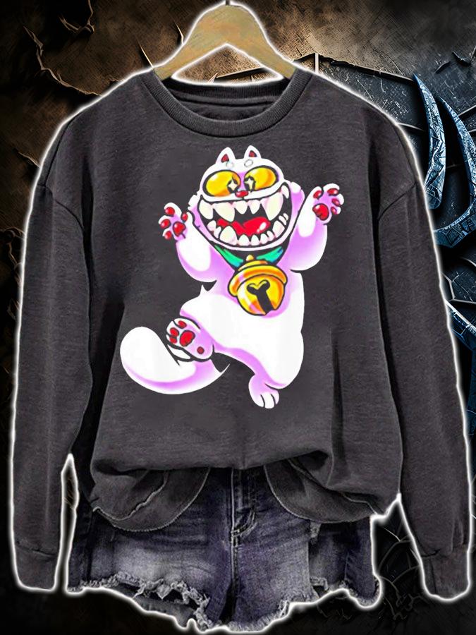 Boobun Chompy cat shirt t-shirt sweatshirt