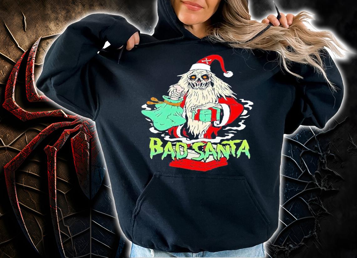 Bad Santa Horror Punk Merry Krampus shirt t-shirt hoodie