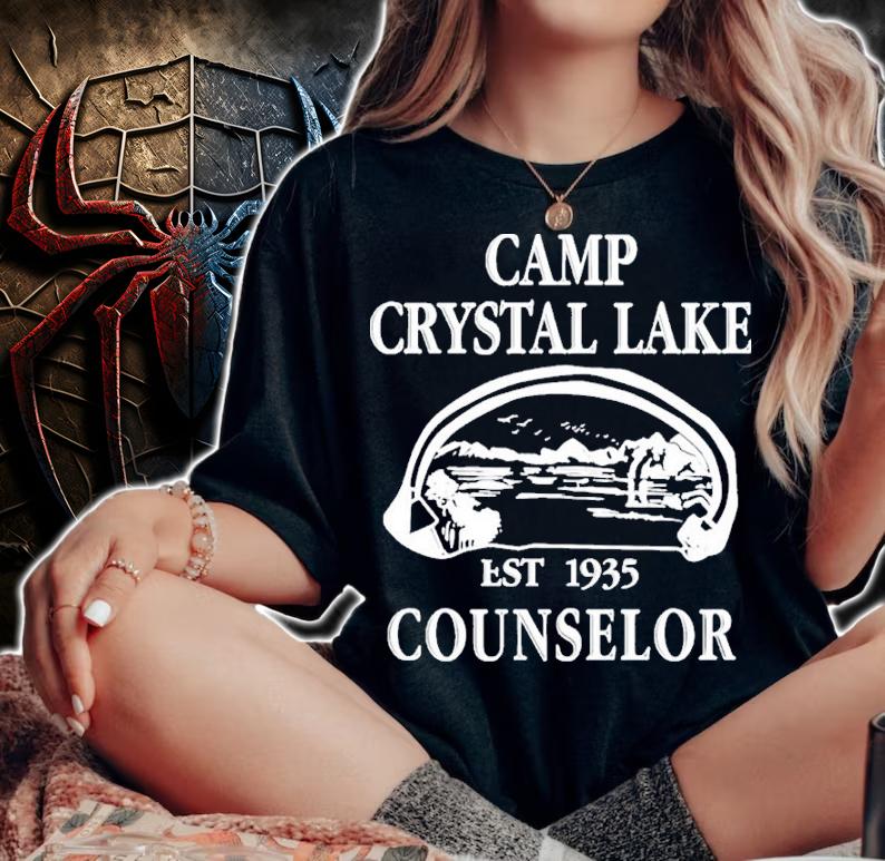 Camp Crystal Lake Est 1935 Counselor Shirt t-shirt woman shirt