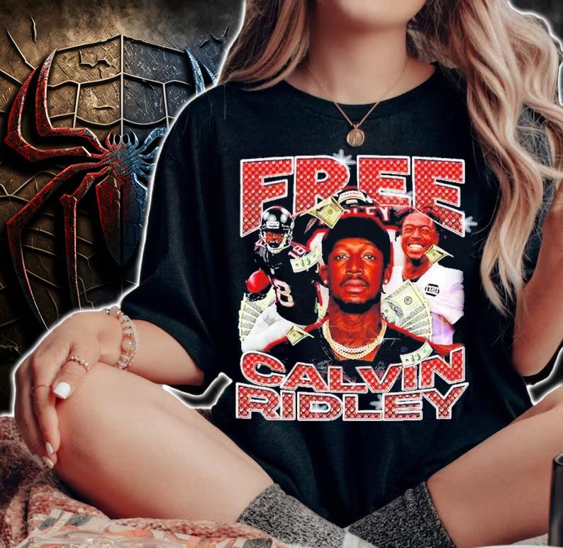 Free Calvin Ridley Falcons Fb Shirt t-shirt woman shirt