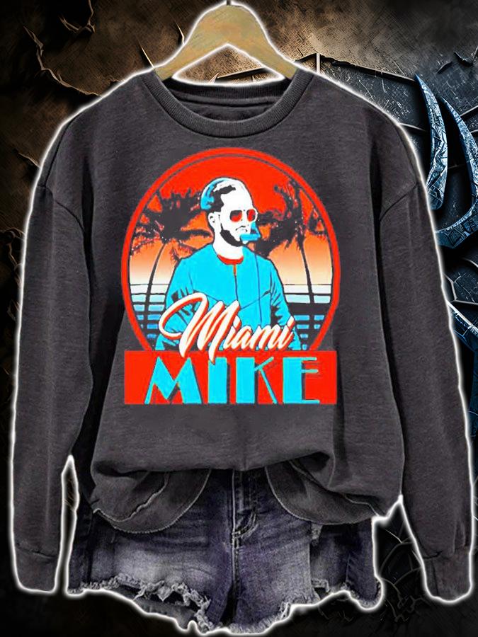 Funny smack Dolphreaky Miami Mike Shirt t-shirt sweatshirt