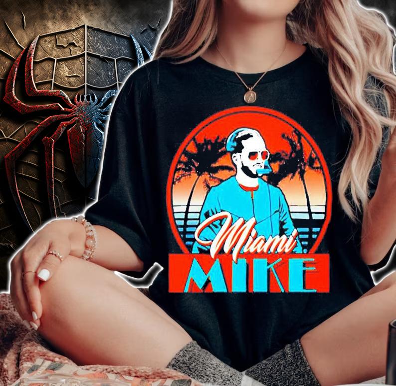 Funny smack Dolphreaky Miami Mike Shirt t-shirt woman shirt