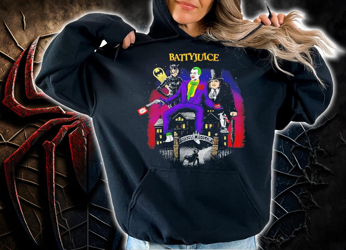 Holy Batcast Battyjuice Batman shirt t-shirt hoodie