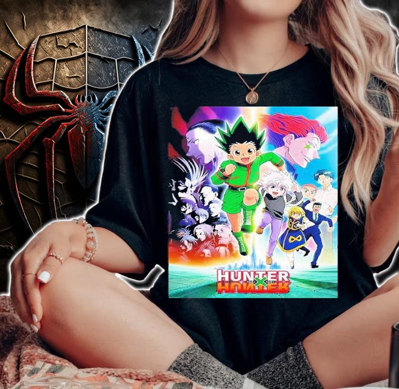 Hunter X Hunter BIOWORLD Characters Shirt t-shirt woman shirt