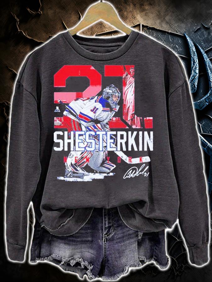 Igor Shesterkin New York R Landmark Hockey Shirt t-shirt sweatshirt
