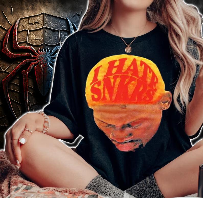 I Hate Snkrs The Worm Shirt t-shirt woman shirt