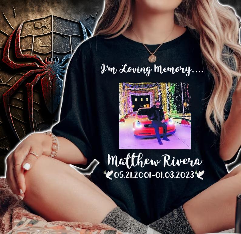 I'm loving memory Matthew Rivera shirt t-shirt woman shirt