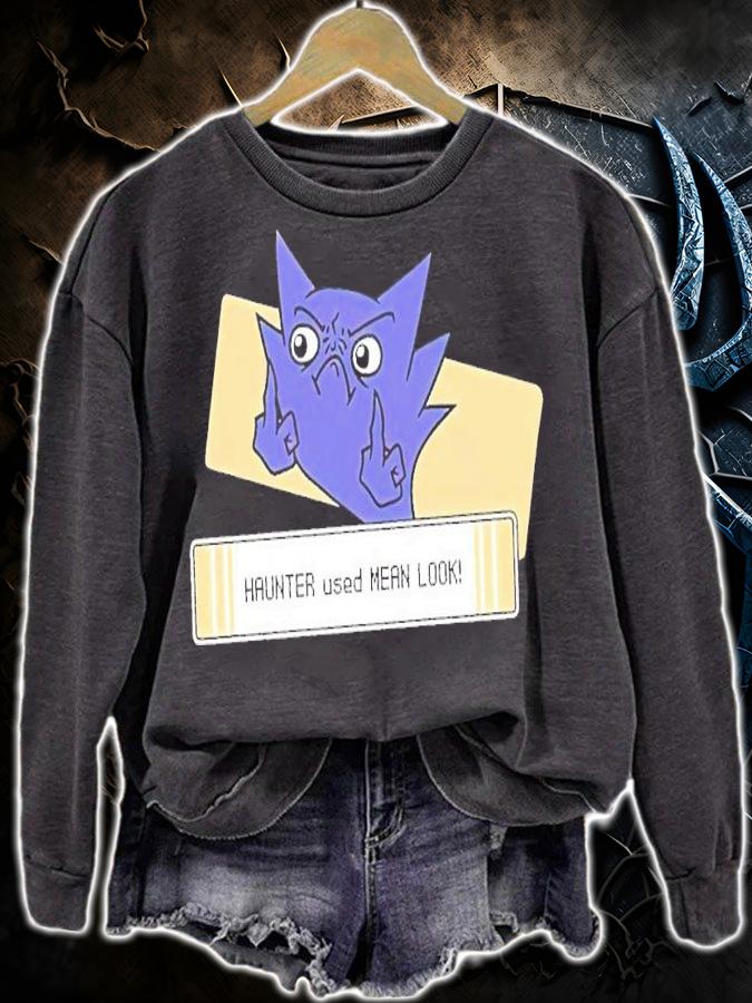 Haunter used mean look shirt t-shirt sweatshirt