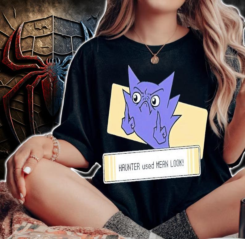 Haunter used mean look shirt t-shirt woman shirt