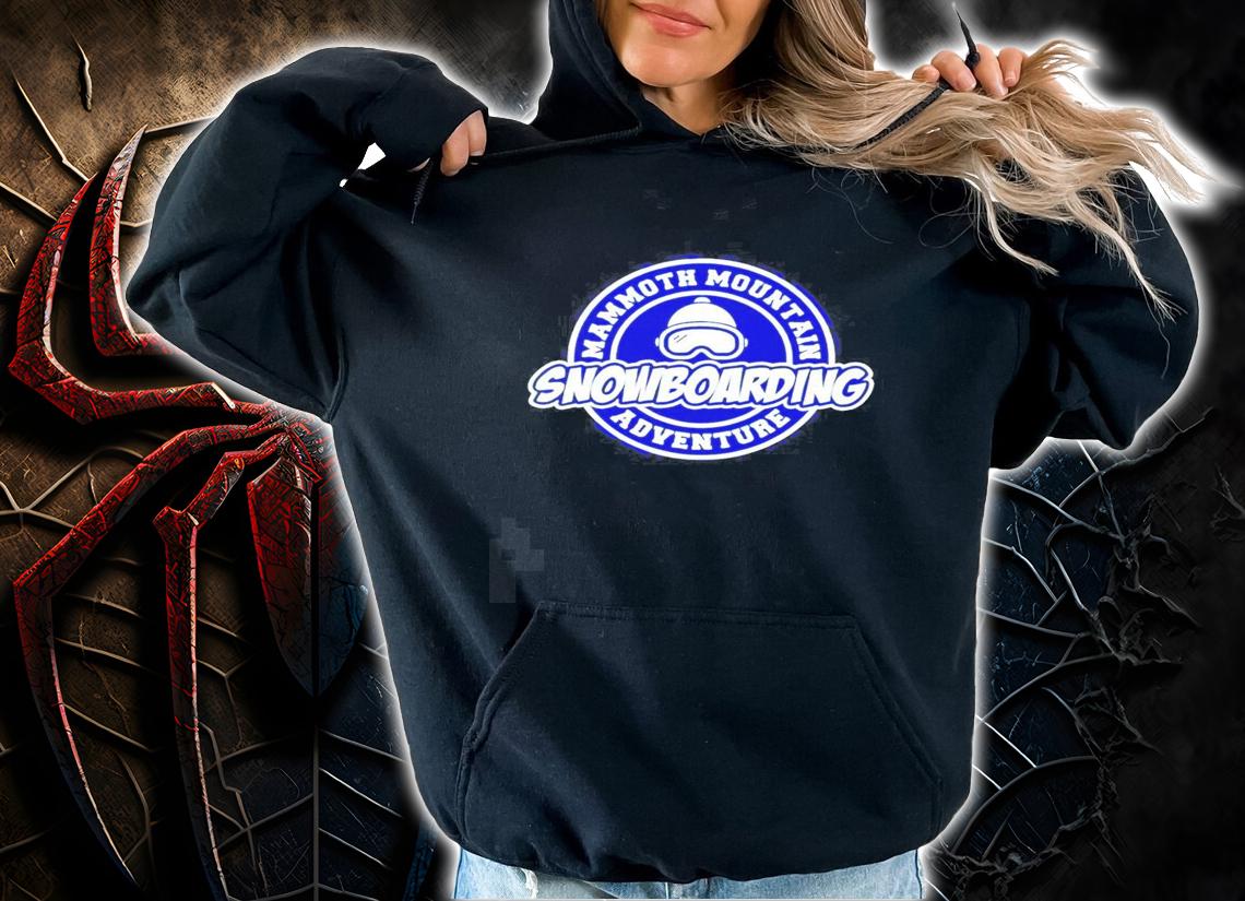 Mammoth Mountain Snowboarding Adventure logo new shirt t-shirt hoodie