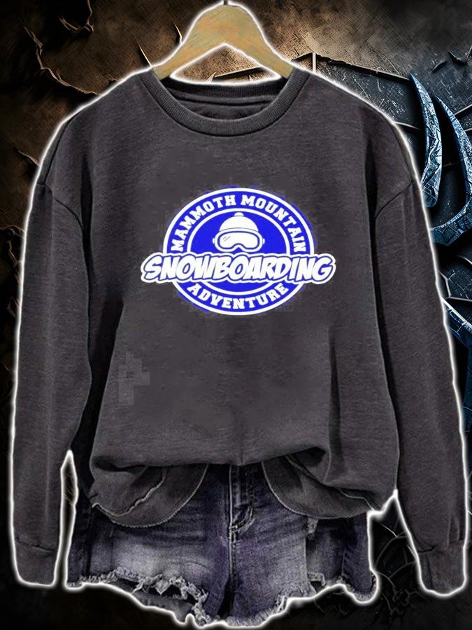 Mammoth Mountain Snowboarding Adventure logo new shirt t-shirt sweatshirt