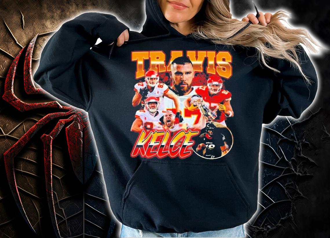 Mecole Hardman Travis Kelce Vintage 90s Bootleg Style Rap Shirt t-shirt hoodie