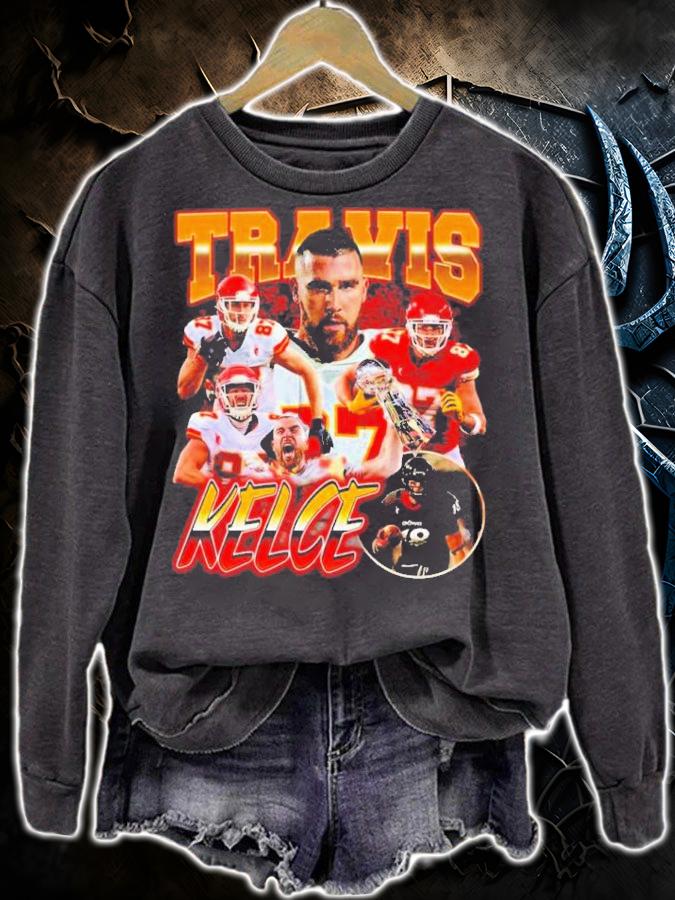 Mecole Hardman Travis Kelce Vintage 90s Bootleg Style Rap Shirt t-shirt sweatshirt