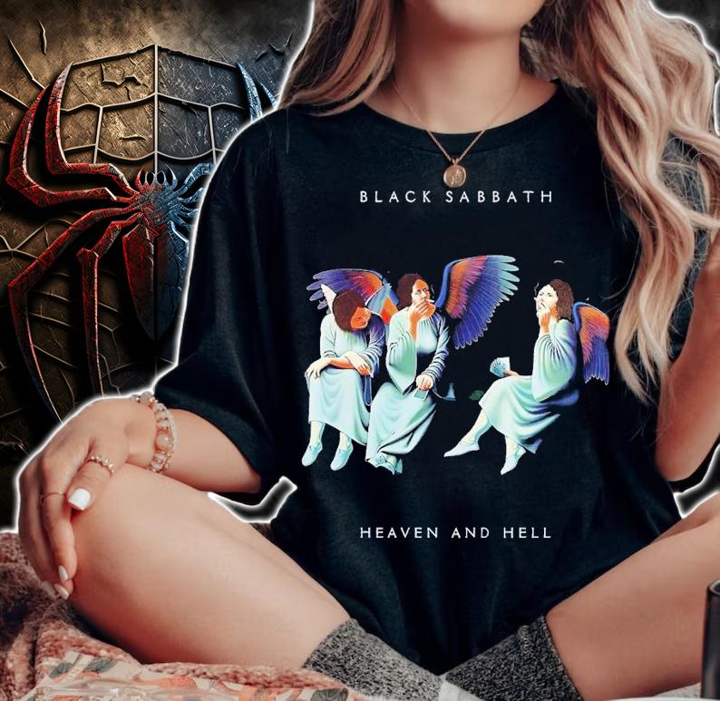 Black Sabbath heaven and hell shirt t-shirt