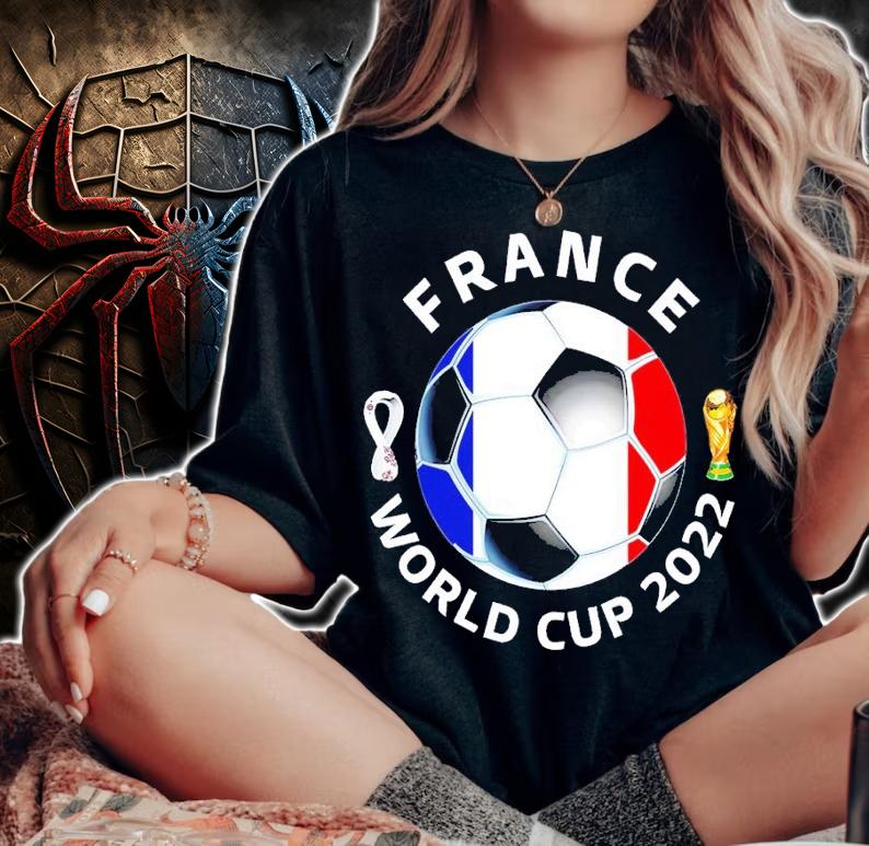 France Soccer World Cup 2022 French Flag shirt t-shirt