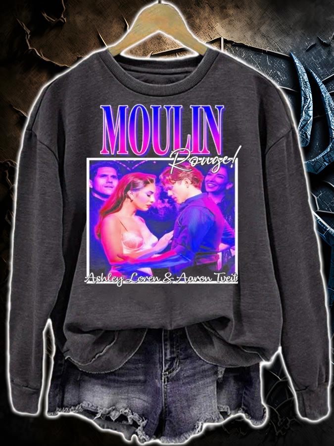 Moulin Rouge Ashley Loren and Aaron Tveit shirt t-shirt