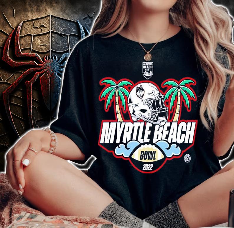 Myrtle Beach Bowl 2022 UConn Huskies Helmet shirt t-shirt