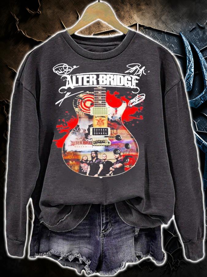 Alter Rock Band Guitar Signature Style T-Shirt t-shirt sweatshirt