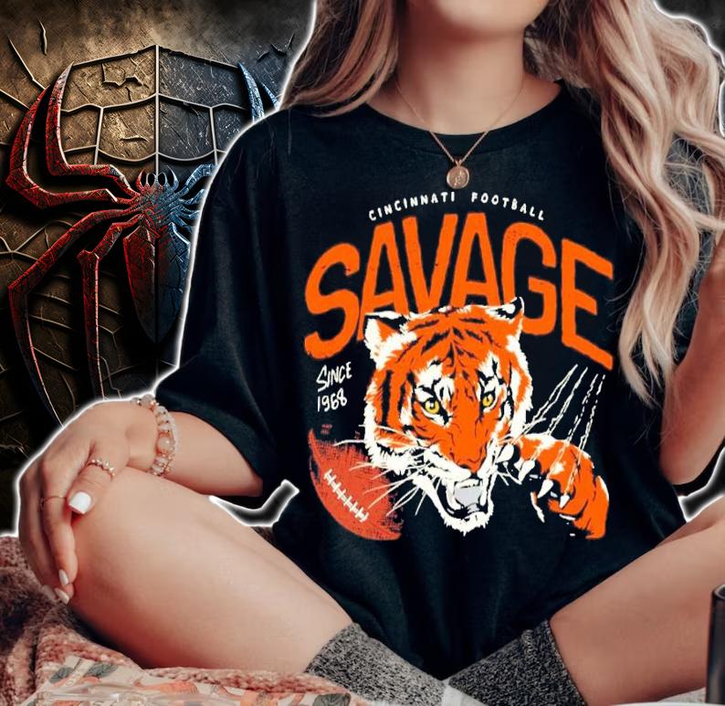 Cincinnati football savage since 1968 shirt t-shirt