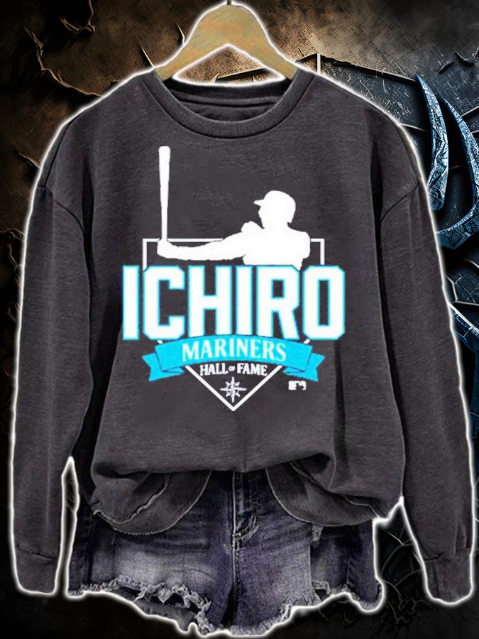 Ichiro Seattle Mariners Hall Of Fame Bobblehead Day Shirt t-shirt sweatshirt