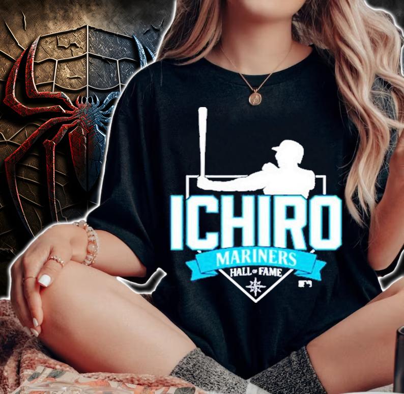 Ichiro Seattle Mariners Hall Of Fame Bobblehead Day Shirt t-shirt woman shirt