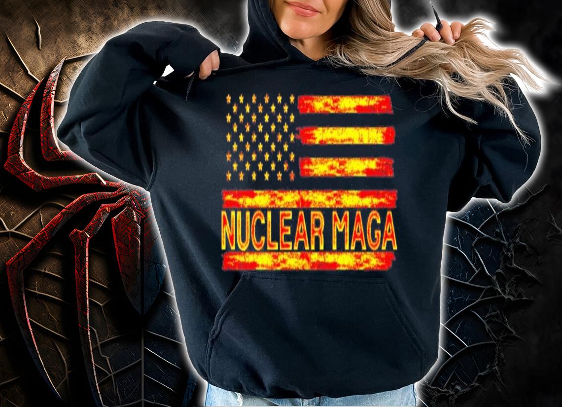 Nuclear Maga USA Flag Shirt t-shirt