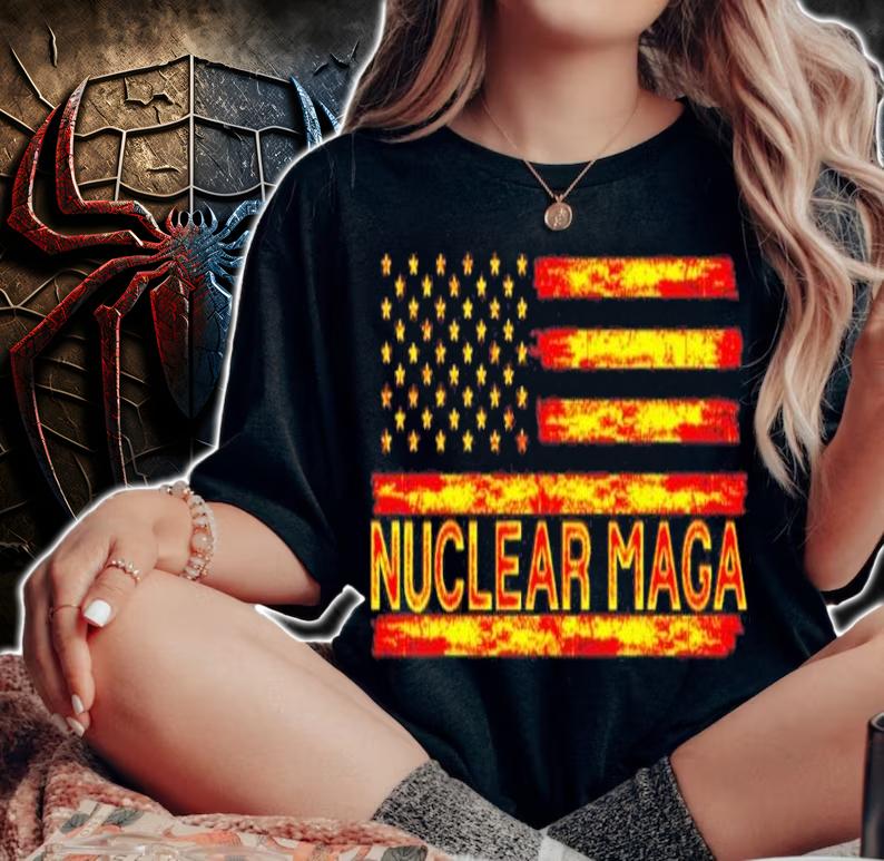 Nuclear Maga USA Flag Shirt t-shirt