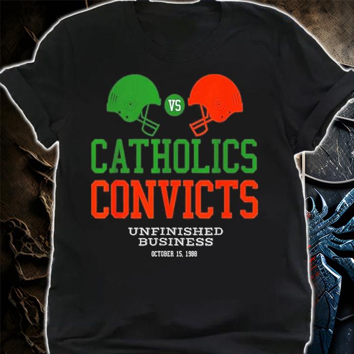 Catholics Vs Convicts 1988 Classic Vintage Shirt t-shirt