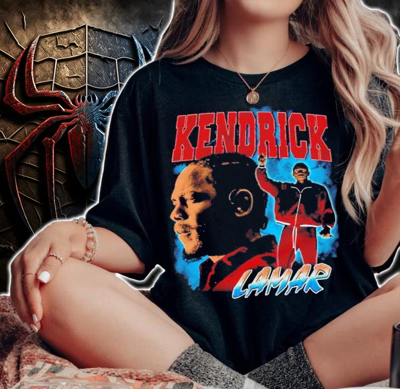 Kendrick Lamar Vintage 90s Bootleg Shirt t-shirt woman shirt