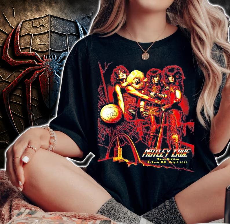 Mtley Cre The Stadium Tour St. Louis Event shirt t-shirt