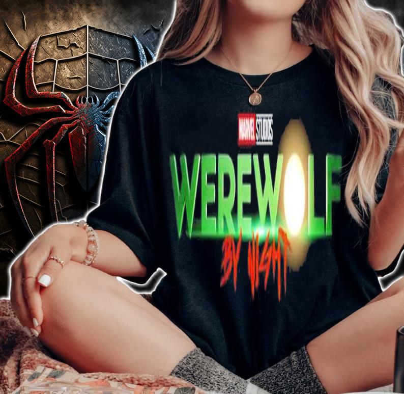 Marvel Studios Halloween Werewolf By Night Shirt t-shirt woman shirt