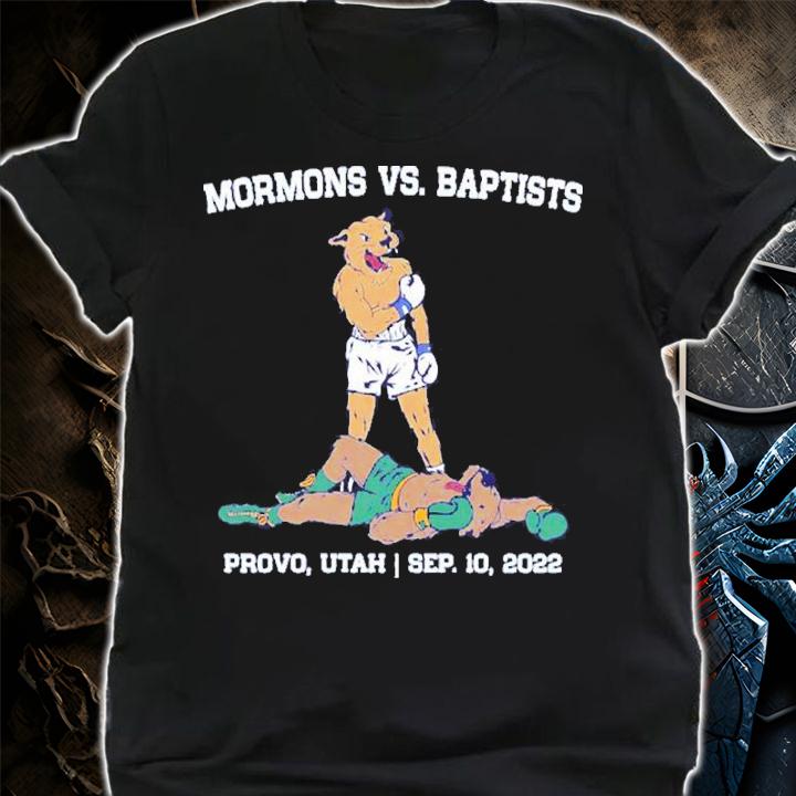 Mormons Vs Baptists Provo Utah 2022 Shirt t-shirt shirt