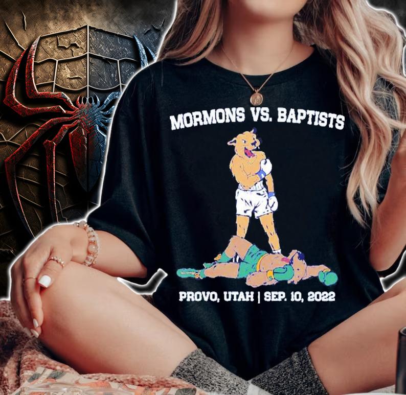 Mormons Vs Baptists Provo Utah 2022 Shirt t-shirt woman shirt