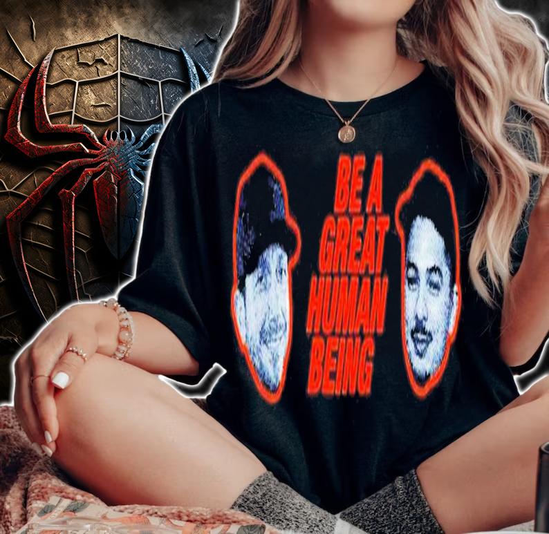 New York Mets Be A Great Human Being Shirt t-shirt woman shirt