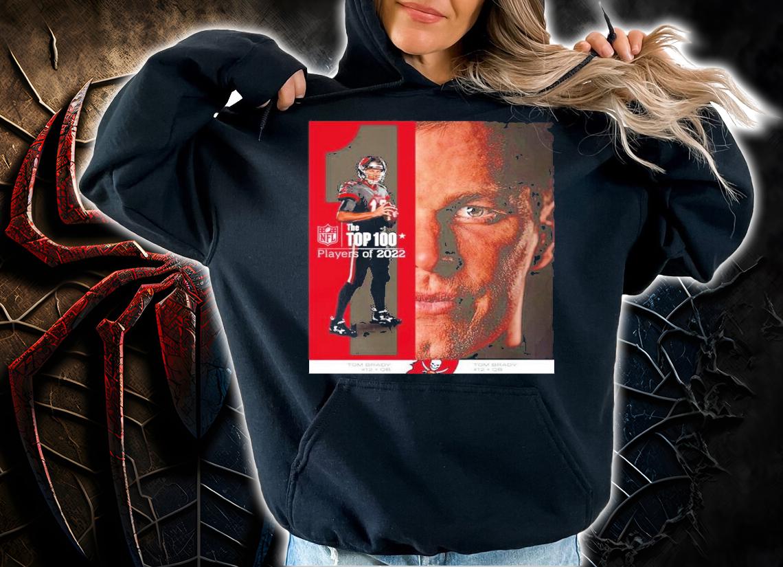 NFL Top 100 Players Of 2022 Tom Brady Tampa Bay Buccaneers Shirt t-shirt