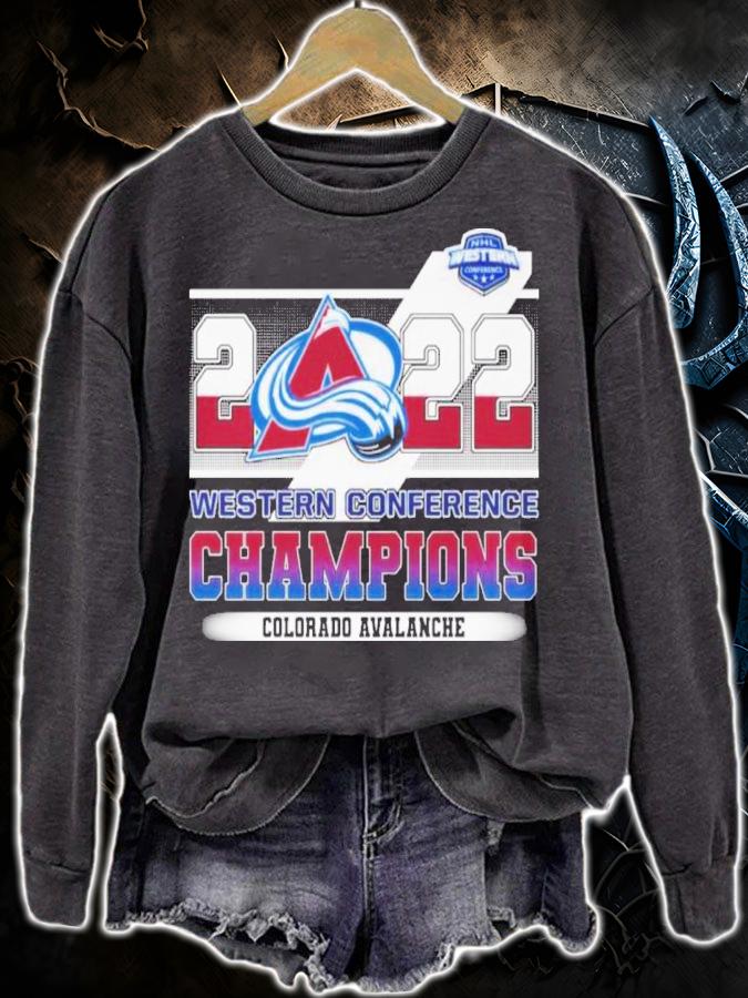 2022 Western Conference Champions Colorado Avalanche shirt t-shirt sweatshirt