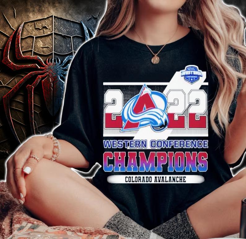 2022 Western Conference Champions Colorado Avalanche shirt t-shirt woman shirt
